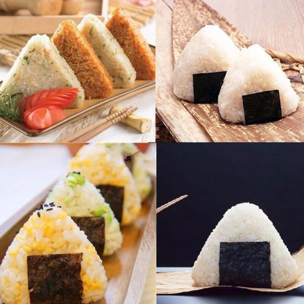 Seaweed Snack - 2 Buah Set Cetakan Nasi Segitiga,