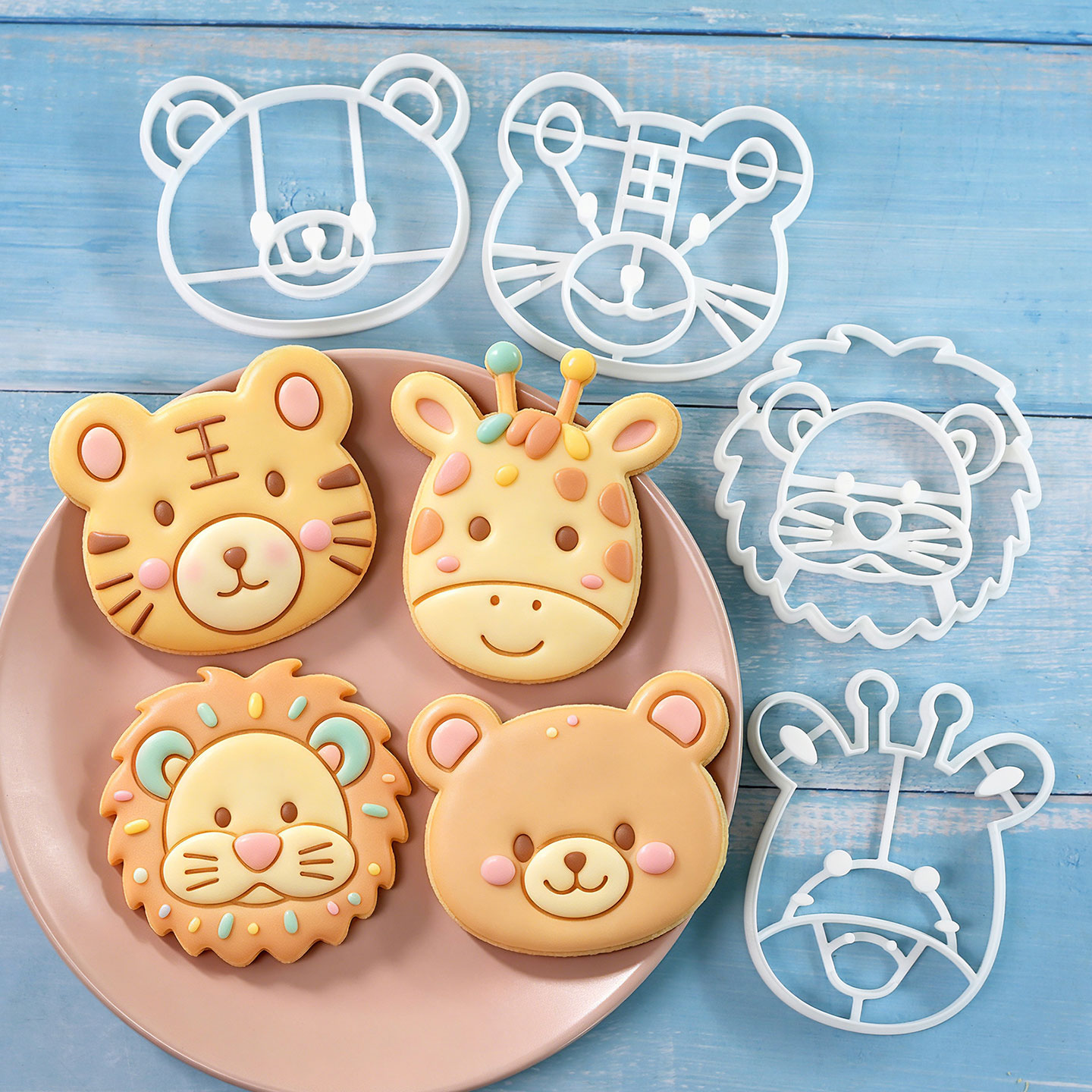 Cookies Pack - 4 Buah Set Pemotong Kue Bentuk
