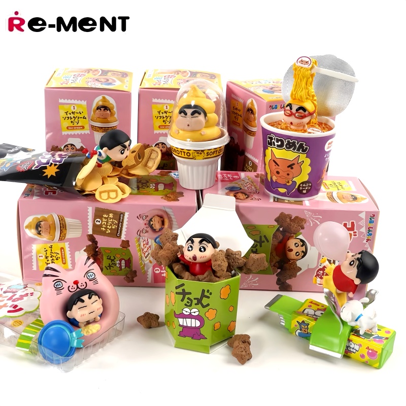 Chocolate Snack - Tersedia Re-ment Crayon Shin chan Super