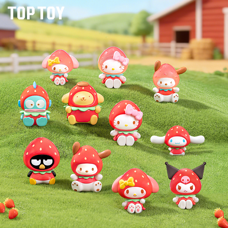 Gummy Candy - TOPTOY Karakter Sanrio Seri Permen Stroberi
