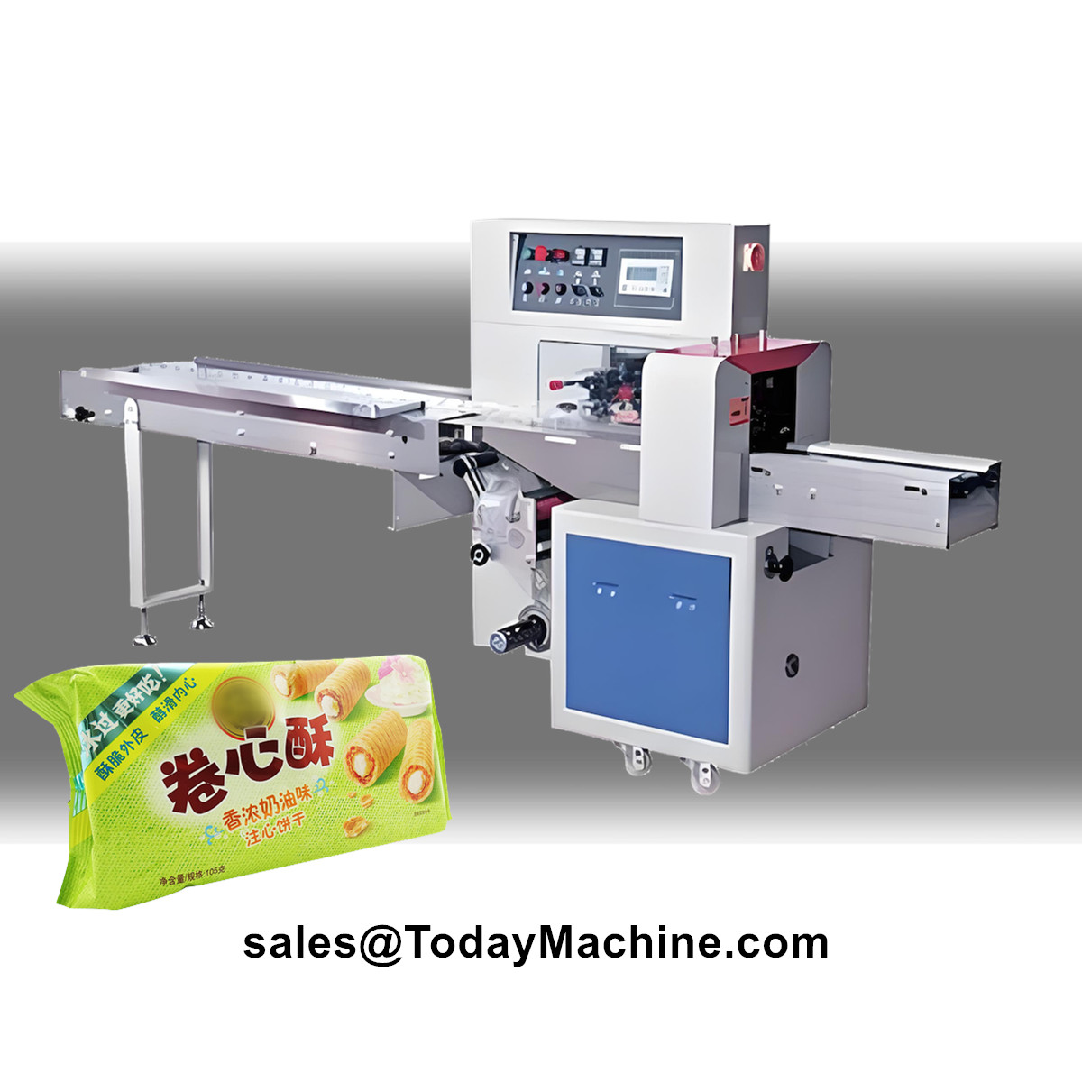 Mesin Pembungkus Otomatis Hori - Cookies Pack ulasan dan harga