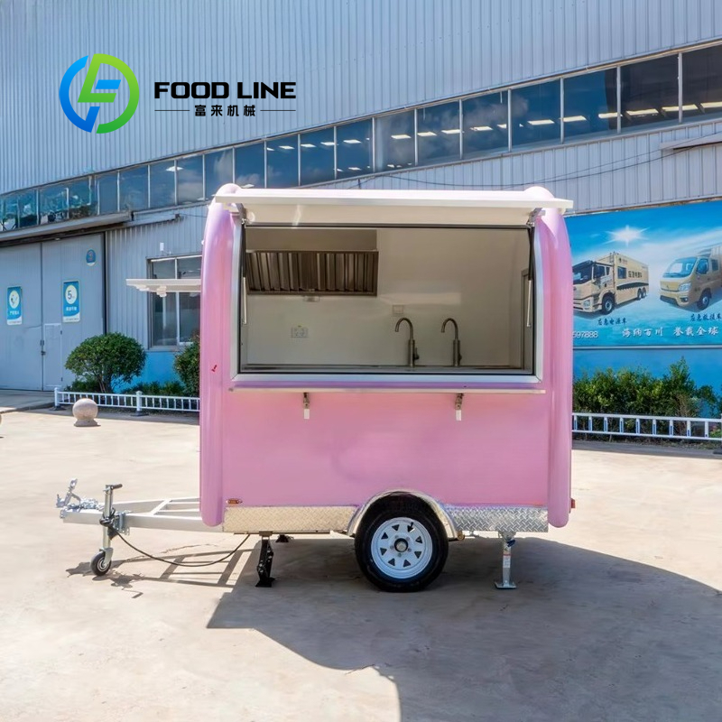 Gerobak Makanan Mini Pink Vint - Food Snacks Catering ulasan dan harga