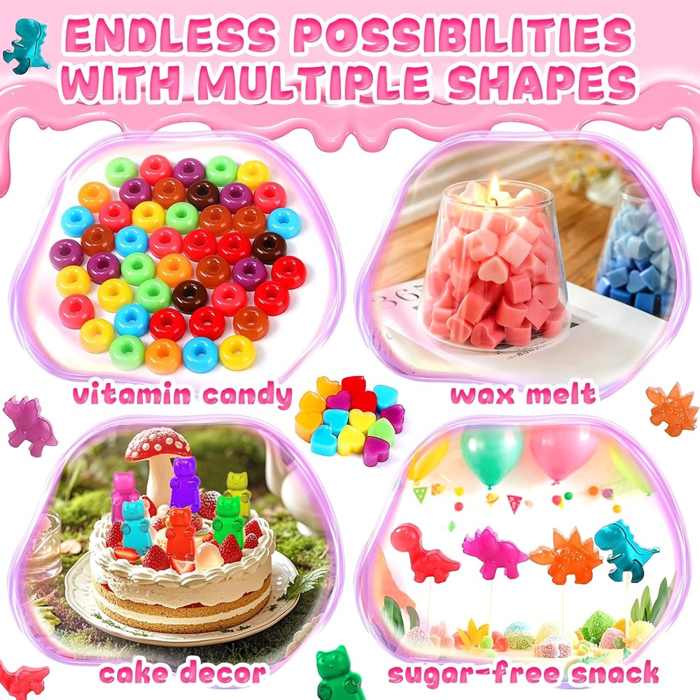 Cetakan Permen Cokelat Gummy B - Gummy Candy ulasan dan harga