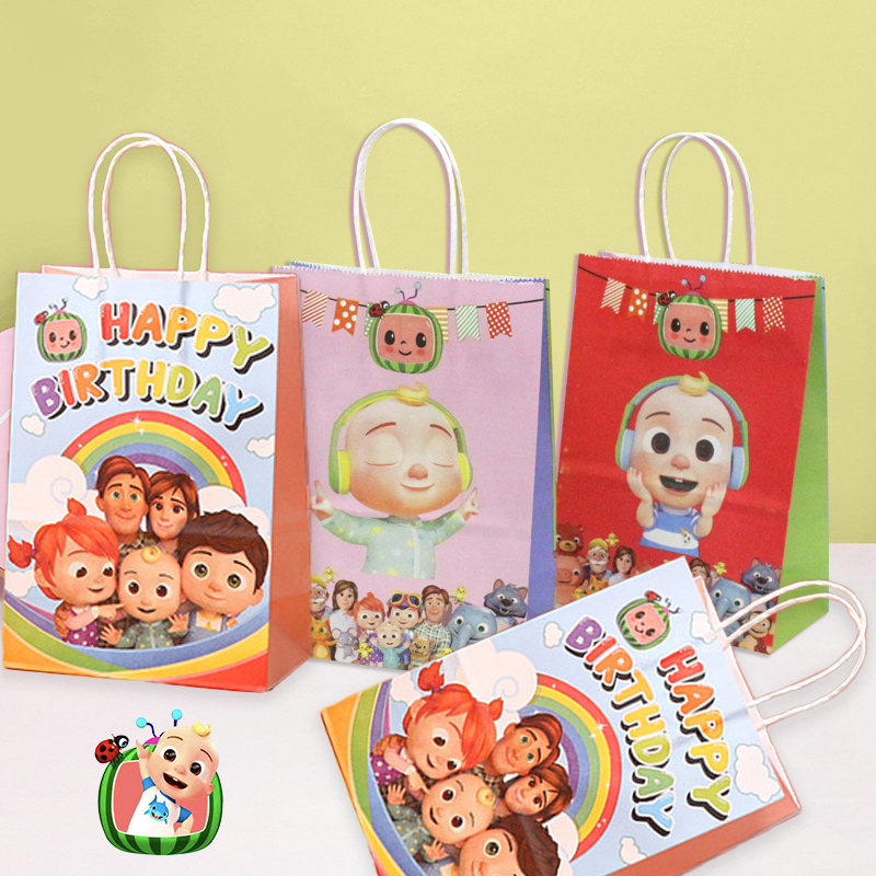 Set Tas Hadiah Pesta Cocomelon - Cookies Pack ulasan dan harga